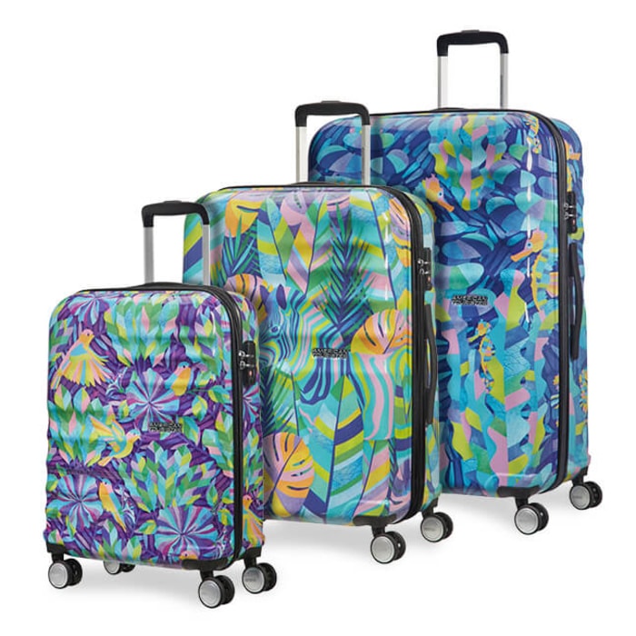 AMERICAN TOURISTER, SADA KUFRŮ WAVEBREAKER X SHANTI S+M+L 84G 36/64/96 L - SADY CESTOVNÍCH KUFRŮ - CESTOVNÍ KUFRY A TAŠKY