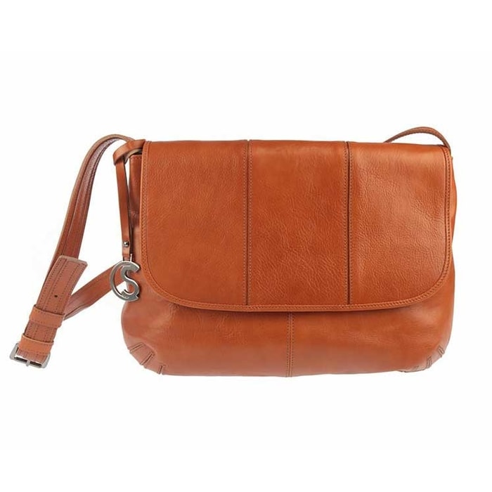 SNĚŽKA NÁCHOD, KOŽENÁ DÁMSKÁ CROSSBODY KABELKA 4988 - CROSSBODY KABELKY - KABELKY