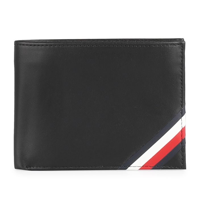 TOMMY HILFIGER, PORTOFEL DE PIELE PENTRU BĂRBAȚI CORP EDGE AM0AM03657 - PORTOFELE BĂRBAȚI - PORTOFELE