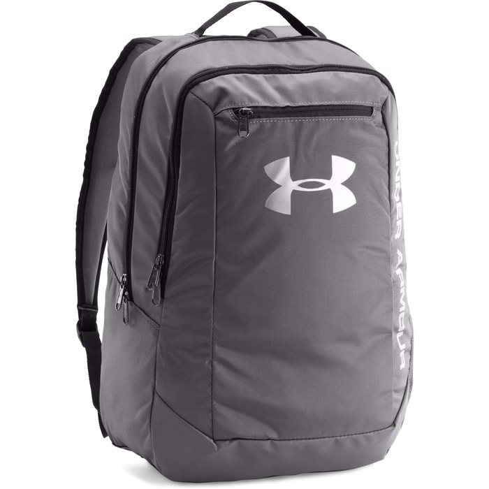 UNDER ARMOUR, BATOH HUSTLE ŠEDÝ 25 L - SPORTOVNÍ BATOHY - BATOHY