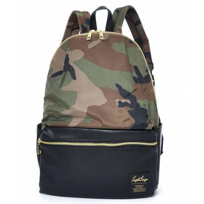 LEGATO LARGO, DÁMSKÝ BATOH GROSGRAIN LIKE 10 POCKETS CAMO 16 L - DÁMSKÉ BATOHY - BATOHY