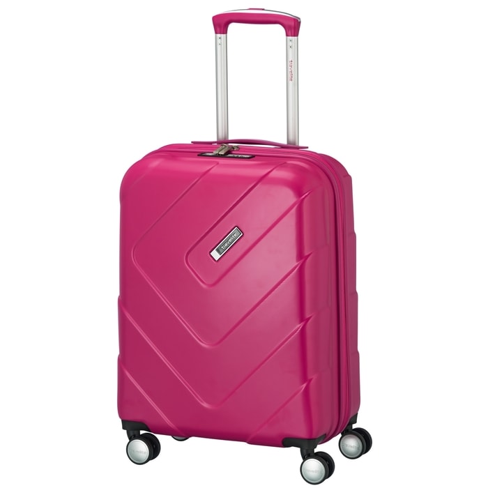 TRAVELITE, KABÍNOVÝ CESTOVNÝ KUFOR KALISTO S PINK 40 L - PRÍRUČNÁ BATOŽINA - CESTOVNÉ  KUFRE A TAŠKY