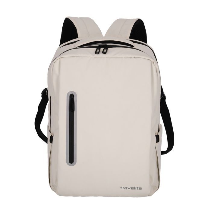 TRAVELITE, BATOH NA NOTEBOOK 15,6'' BASICS BOXY OFF-WHITE 19 L - BATOHY NA NOTEBOOK - BATOHY