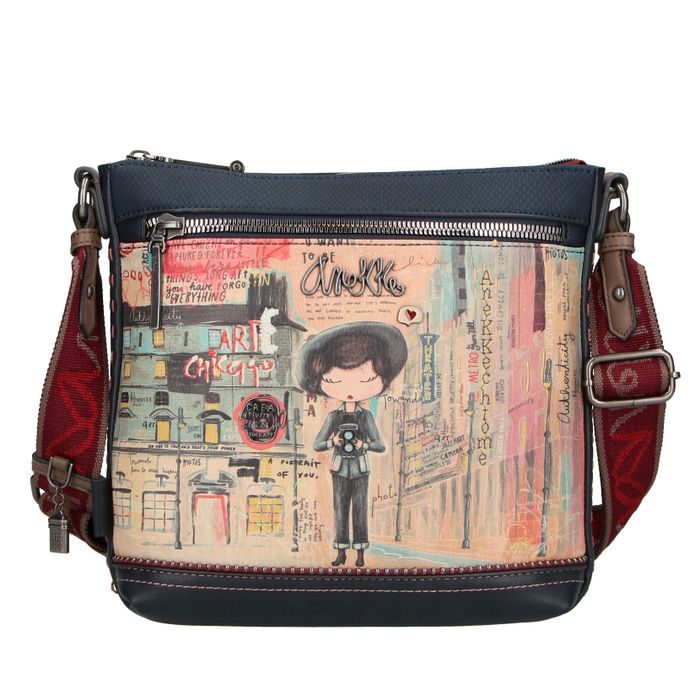 ANEKKE, DÁMSKA CROSSBODY KABELKA CITY ART 33803-069 - CROSSBODY KABELKY - KABELKY