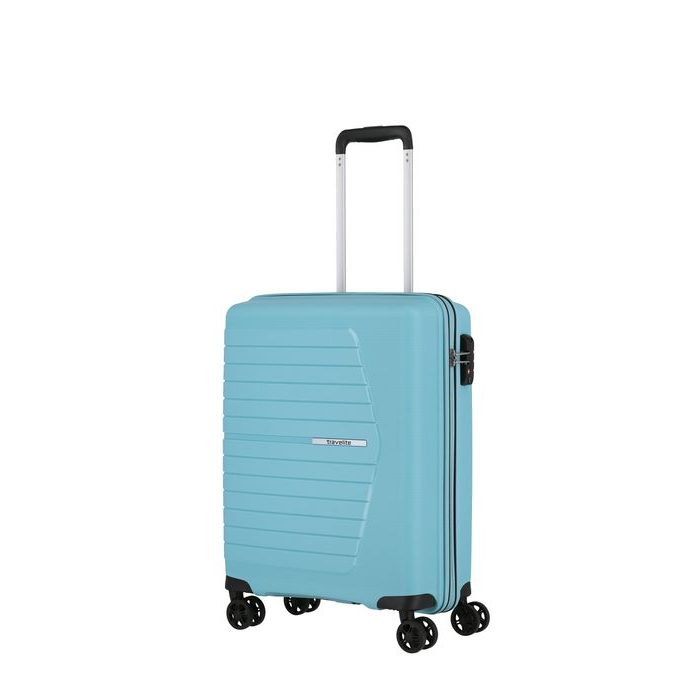 TRAVELITE, KABÍNOVÝ CESTOVNÝ KUFOR NUBIS S LIGHT BLUE 38 L - PRÍRUČNÁ BATOŽINA - CESTOVNÉ  KUFRE A TAŠKY