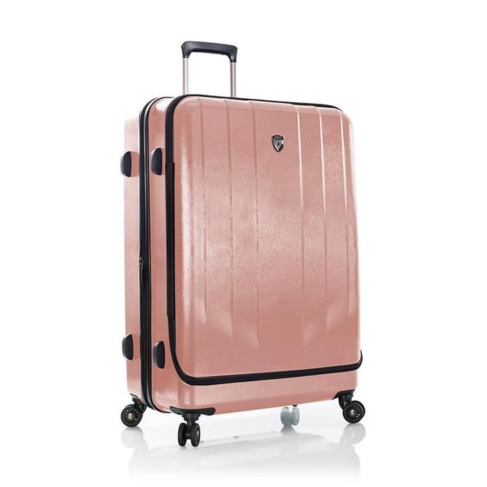 HEYS, SKOŘEPINOVÝ CESTOVNÍ KUFR EZ ACCESS L ROSE GOLD 128 L - SKOŘEPINOVÉ KUFRY - CESTOVNÍ KUFRY A TAŠKY