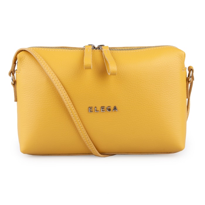 ELEGA, DÁMSKÁ KOŽENÁ CROSSBODY KABELKA HILL 69287 - CROSSBODY KABELKY - KABELKY