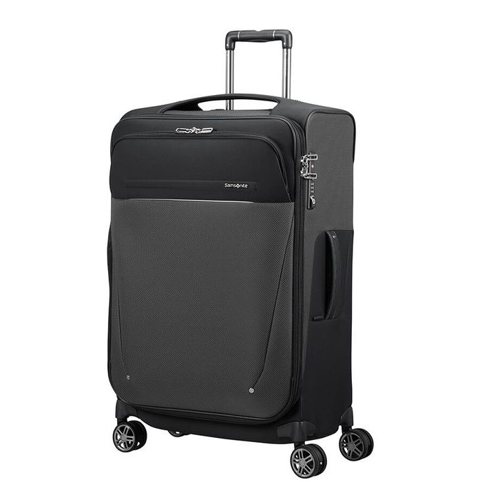 SAMSONITE, CESTOVNÍ KUFR B-LITE ICON 83/90 L - LÁTKOVÉ KUFRY - CESTOVNÍ KUFRY A TAŠKY