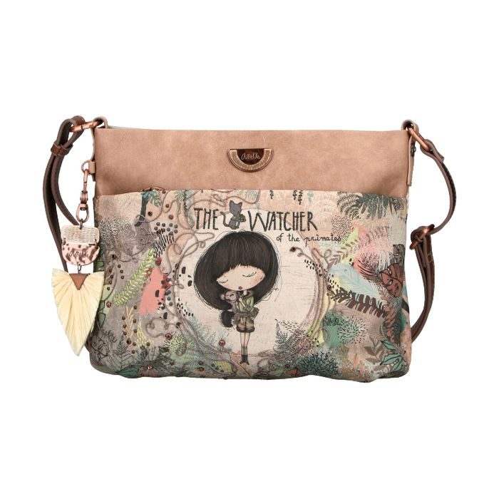 ANEKKE, DÁMSKA CROSSBODY KABELKA JUNGLE 30712-88 - CROSSBODY KABELKY - KABELKY