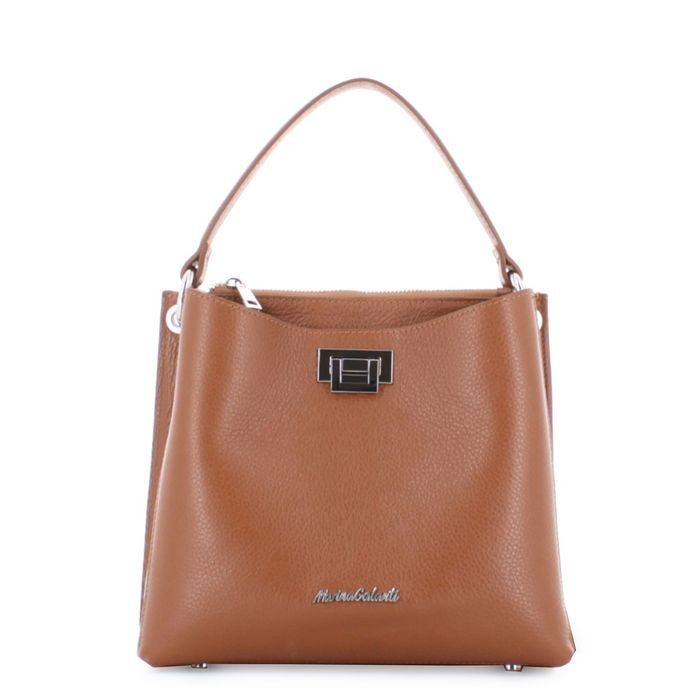 MARINA GALANTI, DÁMSKÁ KOŽENÁ CROSSBODY KABELKA MBP010HO1 - CROSSBODY KABELKY - KABELKY