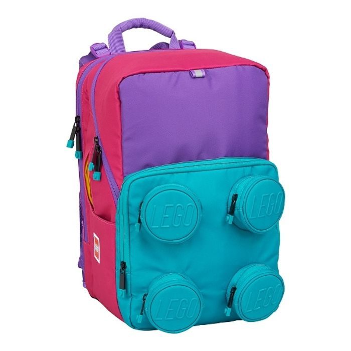 LEGO, ŠKOLNÍ BATOH PINK/PURPLE PETERSEN 23 L - ŠKOLNÍ A DĚTSKÉ BATOHY - BATOHY