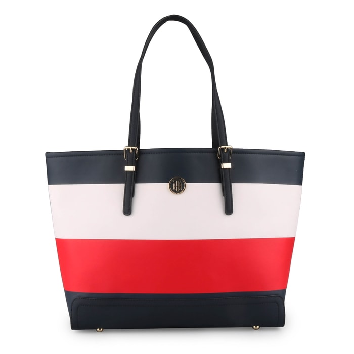 TOMMY HILFIGER, DÁMSKÁ SHOPPER KABELKA HONEY EW AW0AW05118 - KABELKY CEZ RAMENO - KABELKY