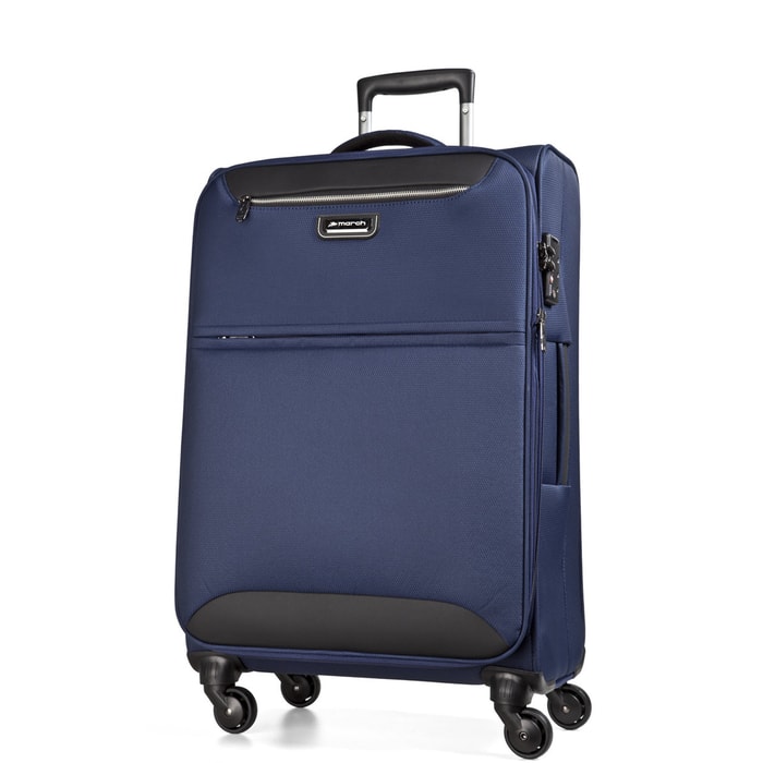 MARCH, TROLER DE CĂLĂTORIE FLYBIRD 67/80 L - TROLERE DIN MATERIAL TEXTIL - TROLERE ȘI GENȚI DE VOIAJ