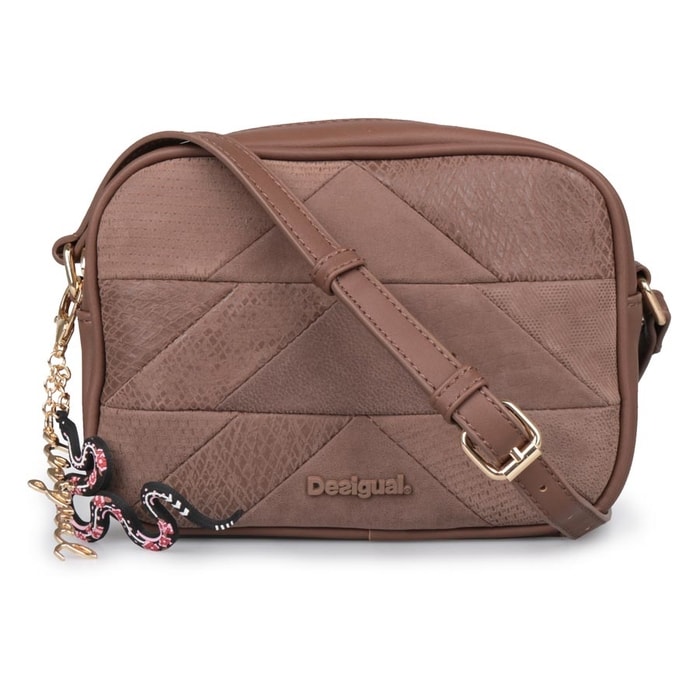 DESIGUAL, DÁMSKÁ CROSSBODY KABELKA CHARLOTTE SNAKE PATCH - CROSSBODY KABELKY - KABELKY