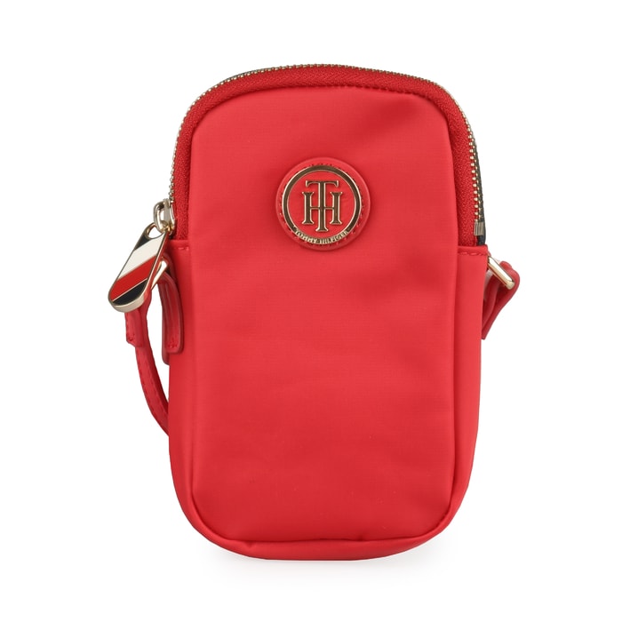 TOMMY HILFIGER, GEANTĂ CROSSBODY DE DAMĂ POPPY MINI AW0AW06482 - GENȚI CROSSBODY - GENȚI