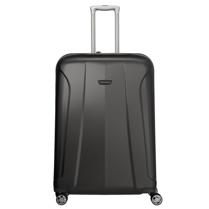 TRAVELITE, ŠKRUPINOVÝ CESTOVNÝ KUFOR ELBE 4W L ANTHRACITE 106 L - ŠKRUPINOVÉ KUFRE - CESTOVNÉ  KUFRE A TAŠKY