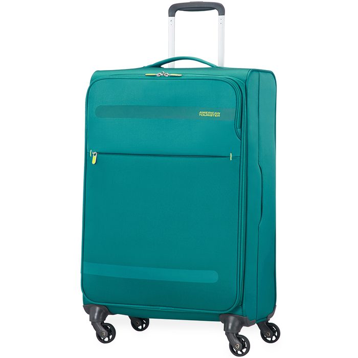 AMERICAN TOURISTER, CESTOVNÍ KUFR HEROLITE SUPER LIGHT 26G*005 68 L ZELENÁ - LÁTKOVÉ KUFRY - CESTOVNÍ KUFRY A TAŠKY