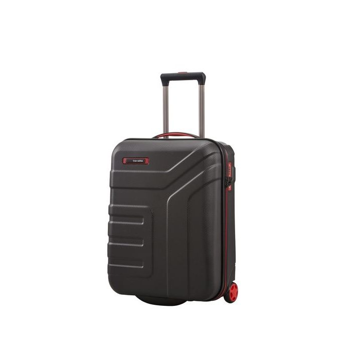 TRAVELITE, KABÍNOVÝ CESTOVNÝ KUFOR VECTOR 2W S BLACK 44 L - PRÍRUČNÁ BATOŽINA - CESTOVNÉ  KUFRE A TAŠKY