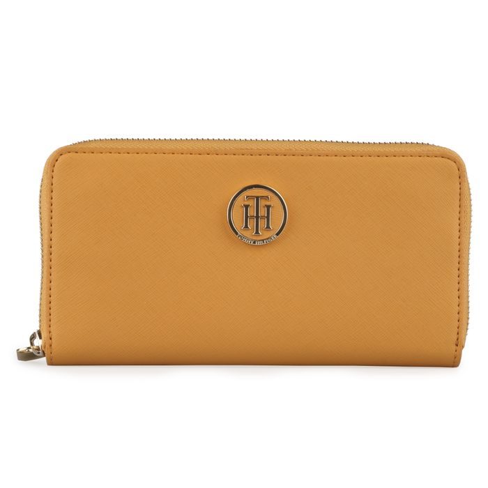 TOMMY HILFIGER, DÁMSKÁ PENĚŽENKA HONEY LARGE ZA AW0AW05761 - DÁMSKÉ PENĚŽENKY - PENĚŽENKY