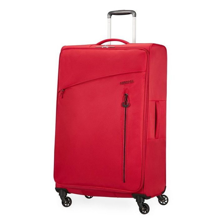 AMERICAN TOURISTER, CESTOVNÍ KUFR LITEWING SPINNER 38G 99 L - LÁTKOVÉ KUFRY - CESTOVNÍ KUFRY A TAŠKY