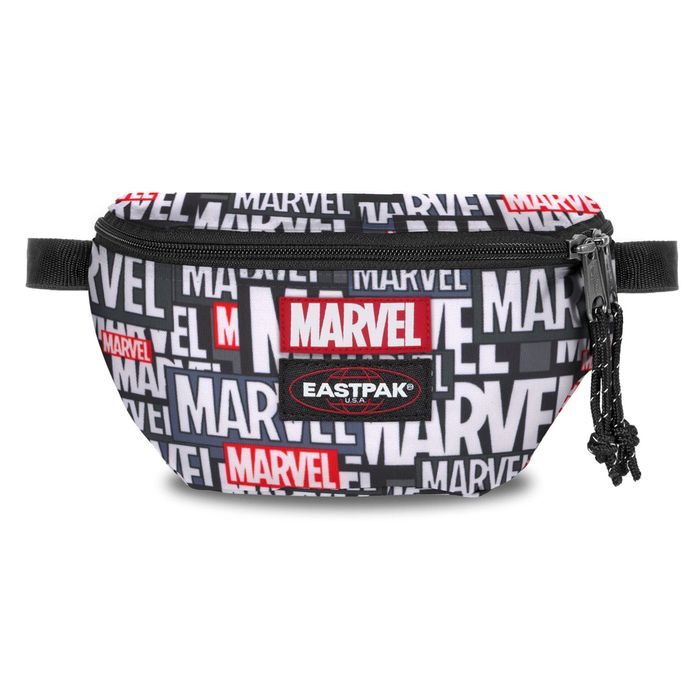 EASTPAK, ĽADVINKA SPRINGER MARVEL BLACK - ĽADVINKY - PÁNSKE TAŠKY