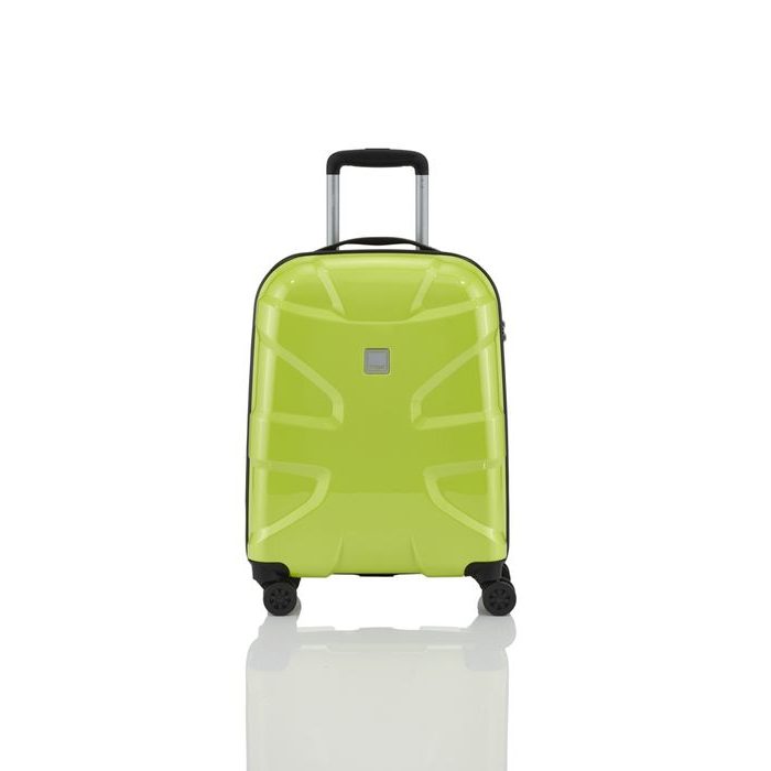 TITAN, KABINOVÝ KUFR X2 FLASH 4W S LIME GREEN 825406-13 40 L - PŘÍRUČNÍ ZAVAZADLA - CESTOVNÍ KUFRY A TAŠKY