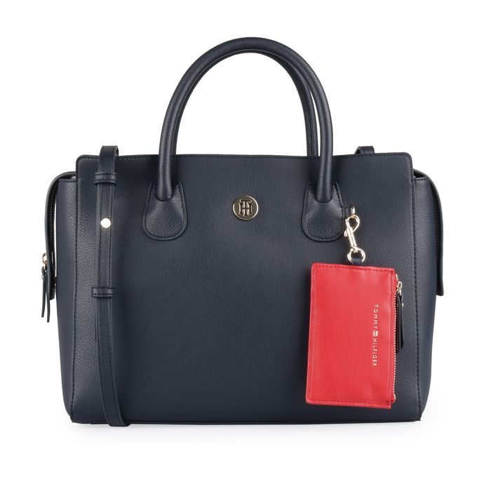 TOMMY HILFIGER, DÁMSKA KABELKA CEZ RAMENO CHARMING TOMMY AW0AW06463 - KABELKY CEZ RAMENO - KABELKY