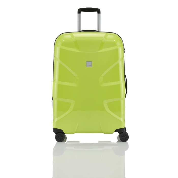 TITAN, CESTOVNÍ KUFR X2 FLASH 4W M+ LIME GREEN 90 L - SKOŘEPINOVÉ KUFRY - CESTOVNÍ KUFRY A TAŠKY