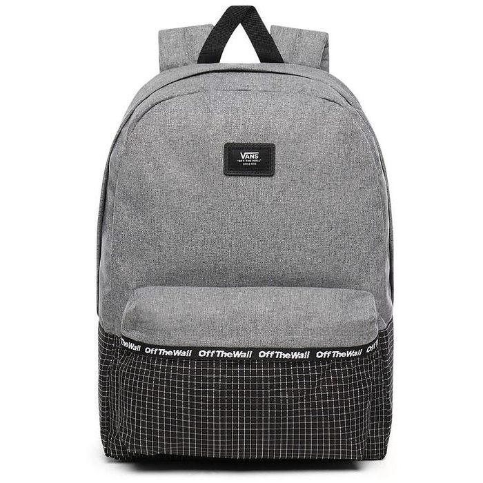 VANS, BATOH OLD SKOOL III HEATHER SUITING BLACK 22 L - MĚSTSKÉ BATOHY - BATOHY