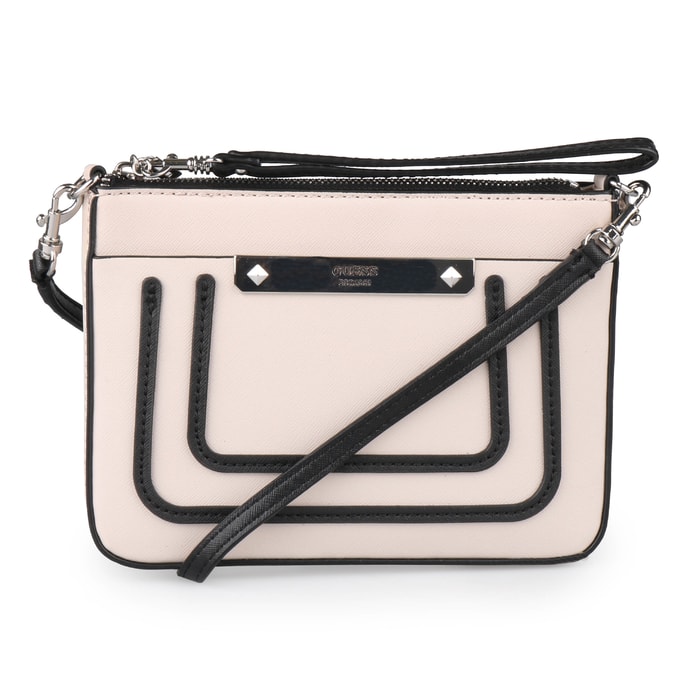 GUESS, DÁMSKA CROSSBODY LISTOVÁ KABELKA BRITTA MINI HWVO6693720 - CROSSBODY KABELKY - KABELKY