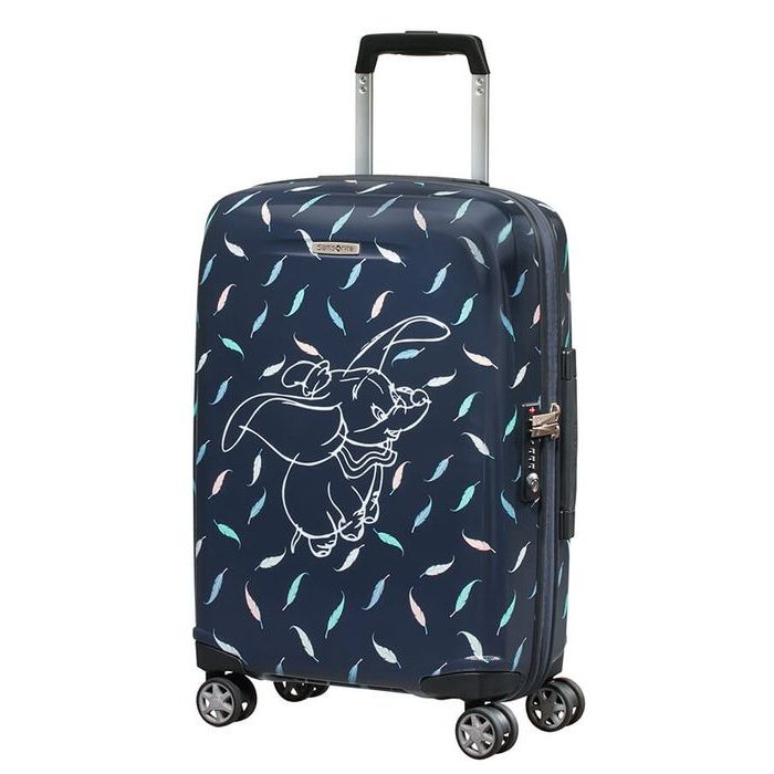 SAMSONITE, CESTOVNÍ KUFR DISNEY FOREVER DUMBO FEATHERS SPINNER 34C 67 L - SKOŘEPINOVÉ KUFRY - CESTOVNÍ KUFRY A TAŠKY