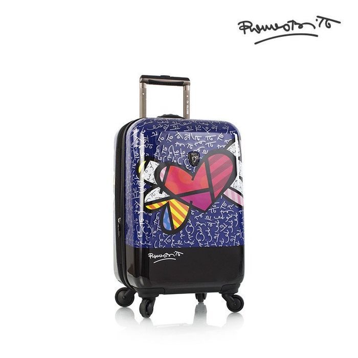 HEYS, KABÍNOVÝ CESTOVNÝ KUFOR BRITTO HEART WITH WINGS S 37 L - PRÍRUČNÁ BATOŽINA - CESTOVNÉ  KUFRE A TAŠKY