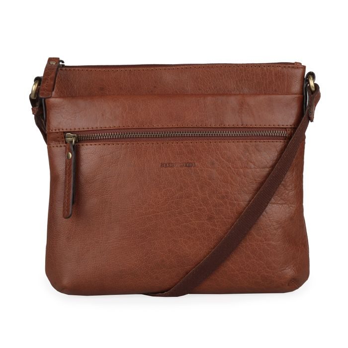 GERRY WEBER, DÁMSKÁ KOŽENÁ CROSSBODY KABELKA LUGANO 4080004239 - CROSSBODY KABELKY - KABELKY