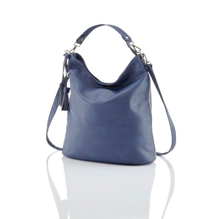 TRAVELITE, DÁMSKÁ KABELKA LICHTBLAU HANDBAG NAVY - KABELKY CEZ RAMENO - KABELKY