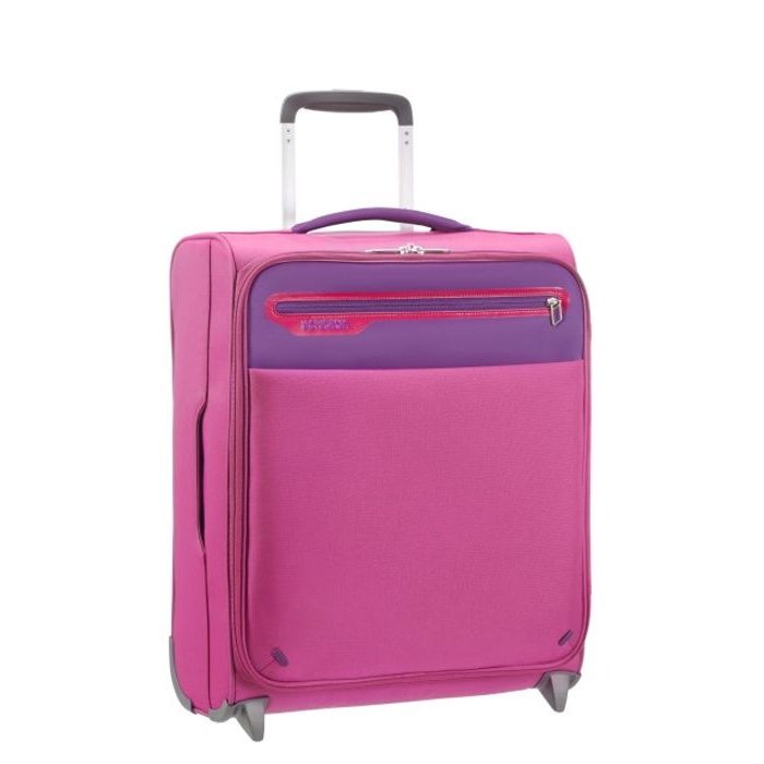 AMERICAN TOURISTER, AMERICAN TOURISTER LIGHTWAY 39,5 L - RUŽOVÝ - PRÍRUČNÁ BATOŽINA - CESTOVNÉ  KUFRE A TAŠKY