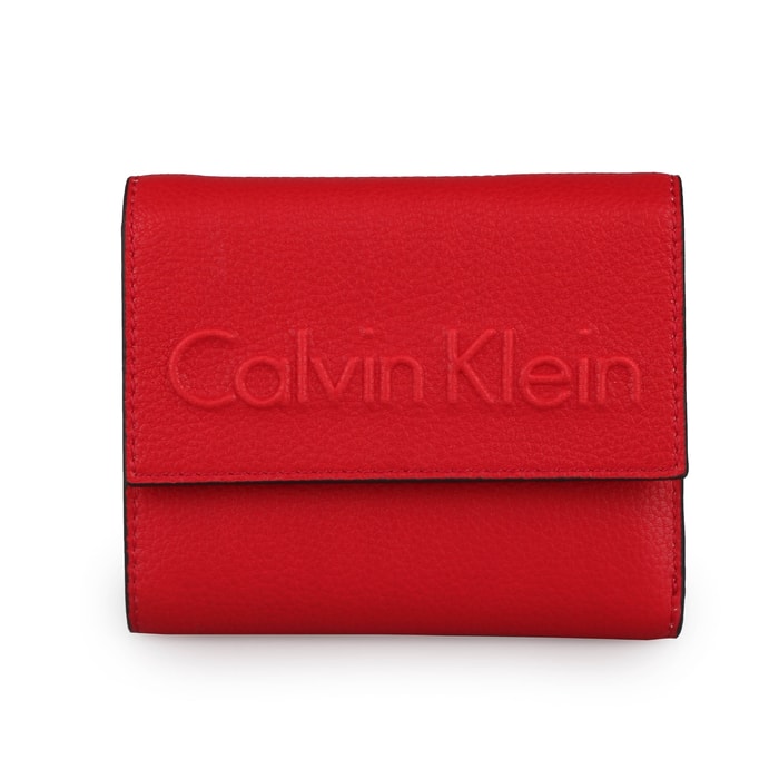 CALVIN KLEIN, DÁMSKÁ PENĚŽENKA EDGE MEDIUM TRIFOLD K60K603909 - DÁMSKÉ PENĚŽENKY - PENĚŽENKY