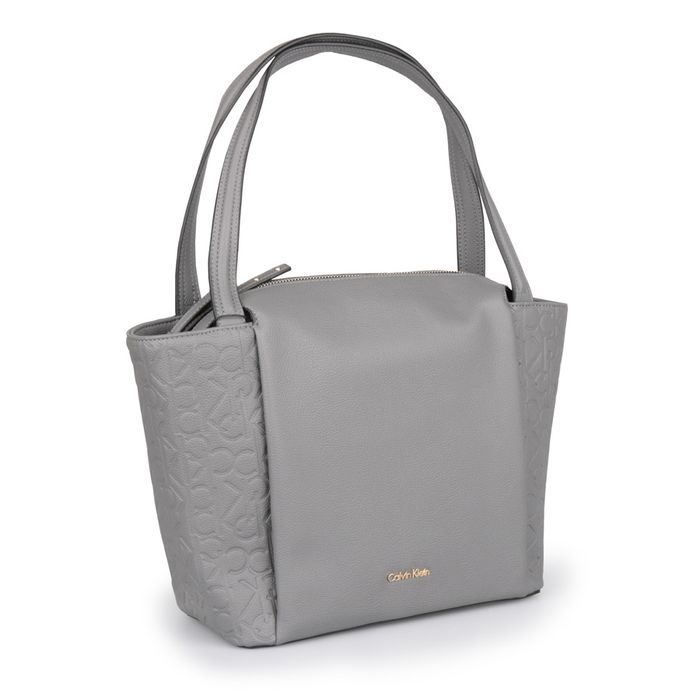 Kabelka Medium Tote bag K60K602228 002, šedá - Delmas.cz