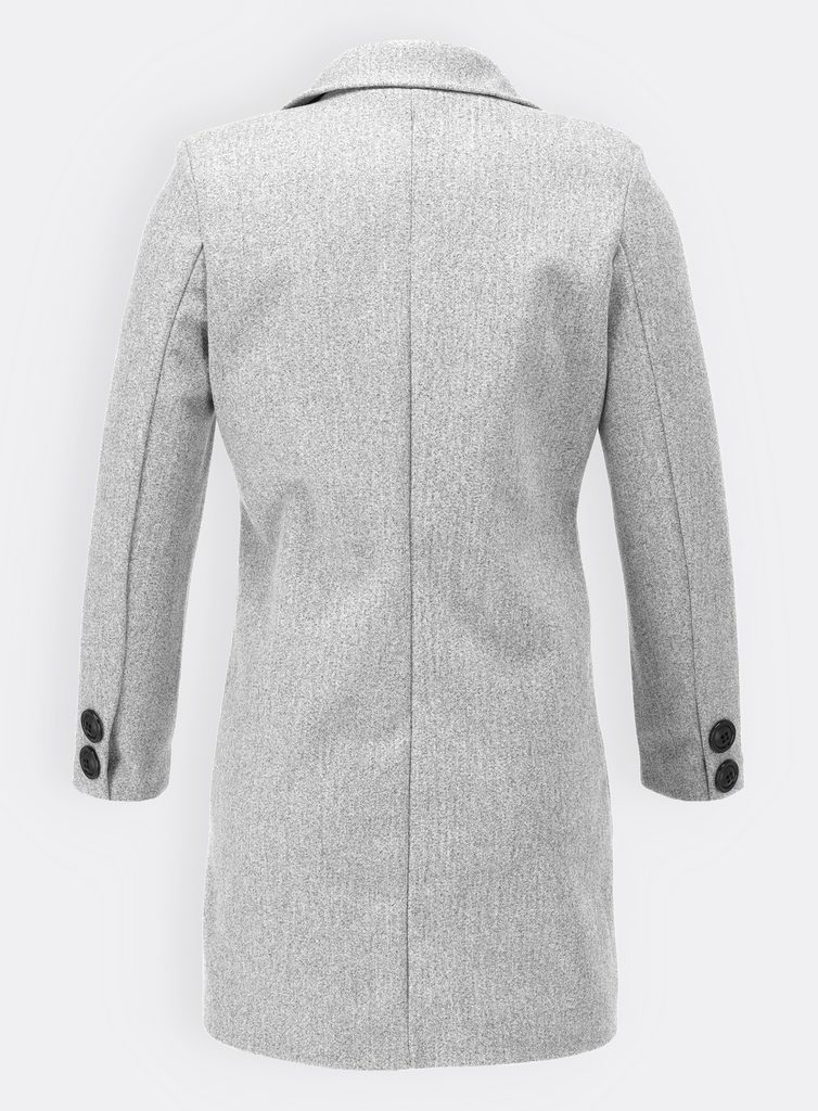 Dámský kabát šedý - Kabáty - MODOVO