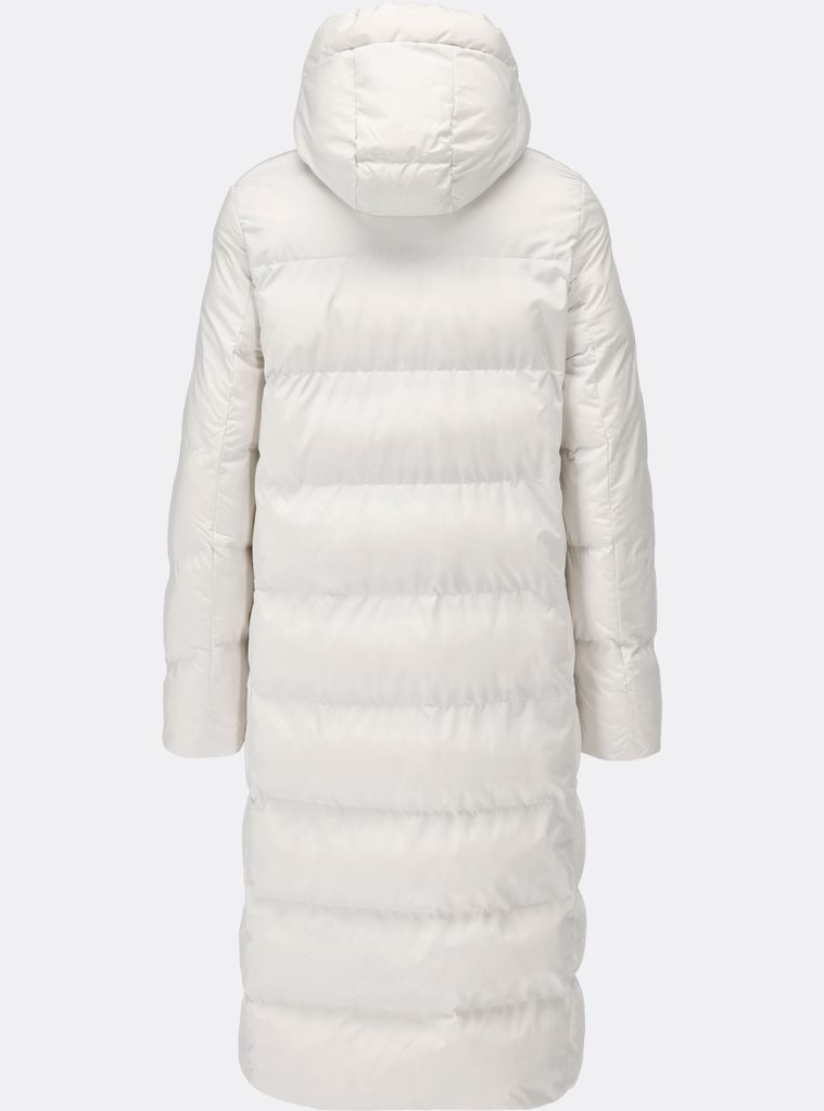Dlhá dámska zimná bunda biela - Zimné bundy - MODOVO
