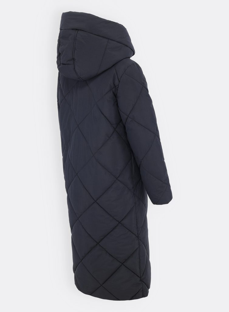 Dámská dlouhá zimní bunda černá - Zimní bundy - MODOVO