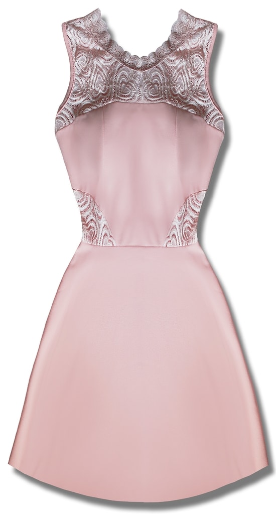 Elegantné dámske šaty ružové - Šaty - MODOVO