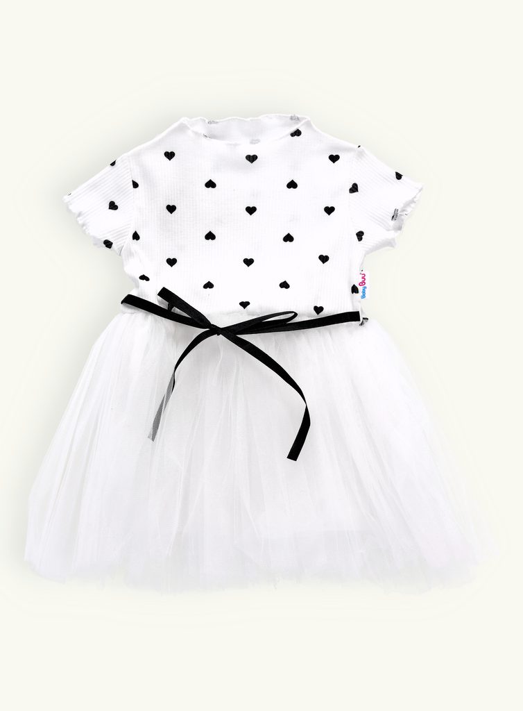 Detské dievčenské šaty BALETKA biele - Dievčenské šaty a sukne - MODOVO
