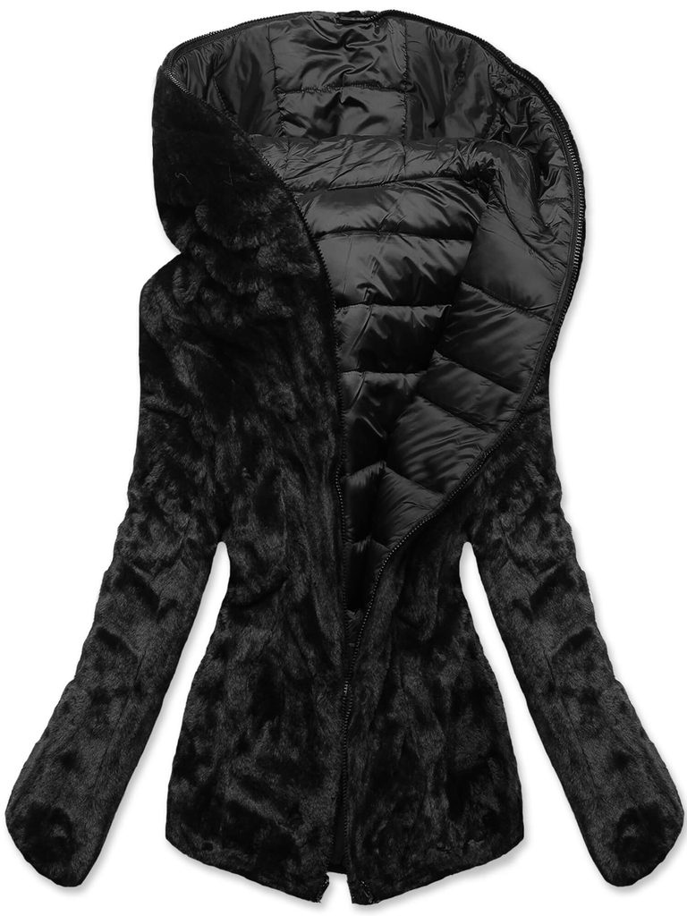 Dámská zimní bunda černá - Bundy - MODOVO