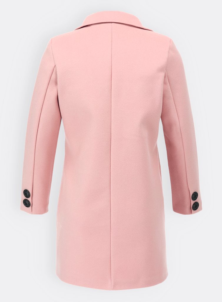 Dámský kabát světle růžový - Kabáty - MODOVO