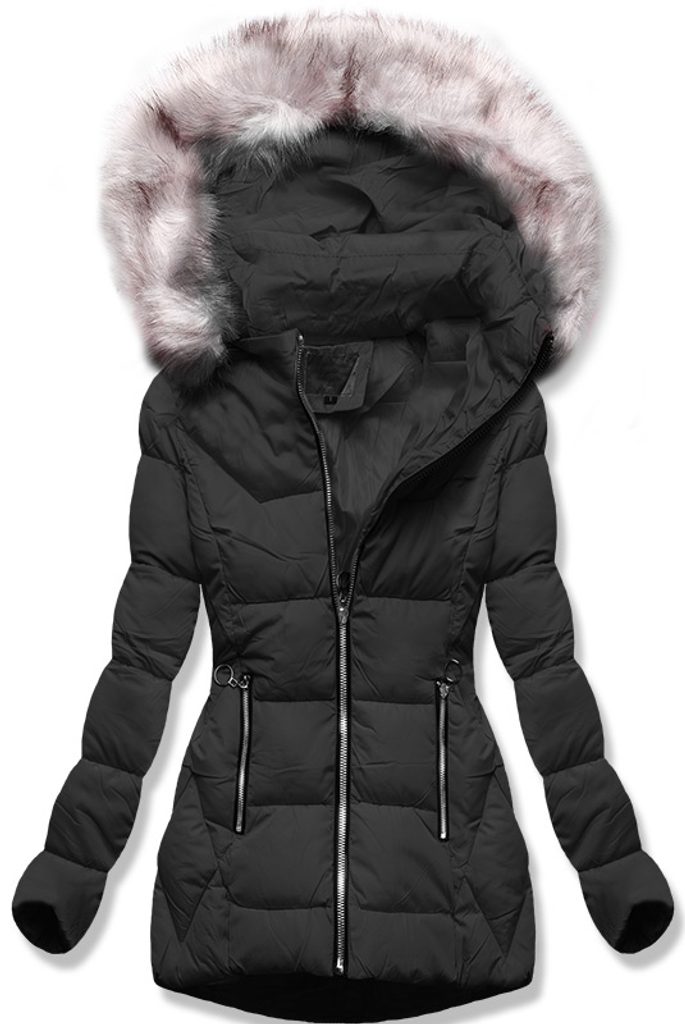 Dámska zimná bunda čierna - Zimné bundy - MODOVO
