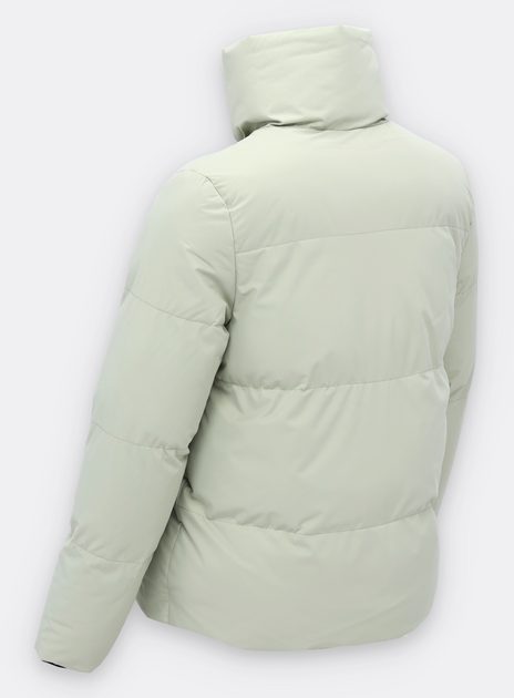 Dámska krátka zimná bunda mentolová - Zimné bundy - MODOVO