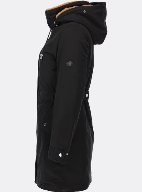 Zateplená dámska zimná bunda čierna - Bundy - MODOVO
