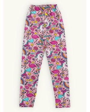 Dětské tepláky JEDNOROŽEC růžové