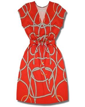 Dámske šaty červené