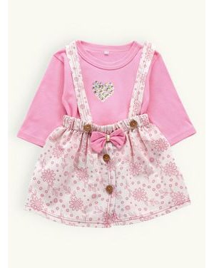 Detská sukňová súprava SEDMOKRÁSKA ružová